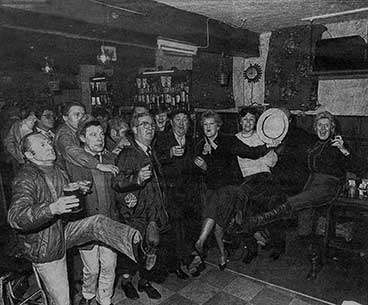 Interior of the Shawfield Bar Main Street  Bridgeton